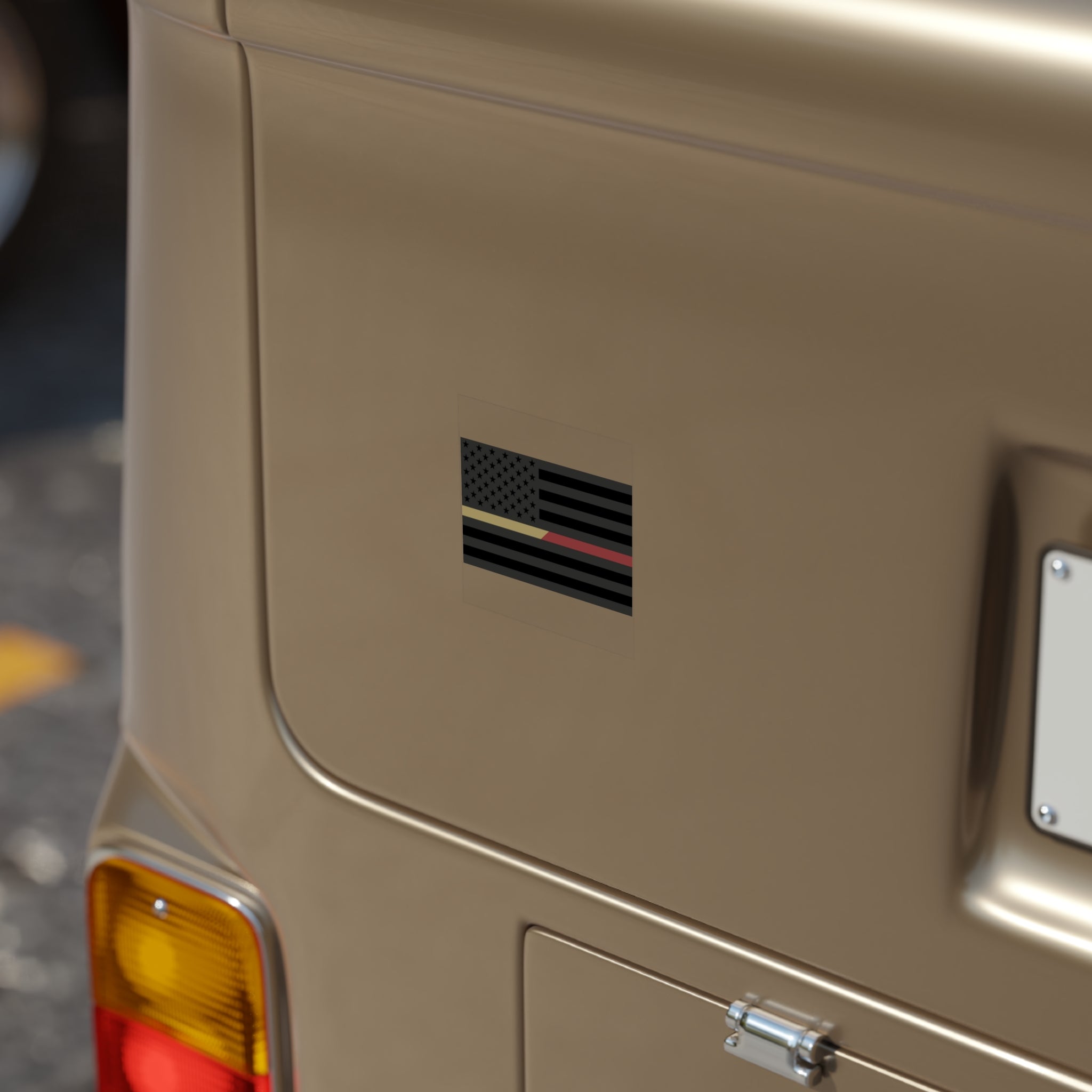 Outdoor Vinyl Flag Sticker