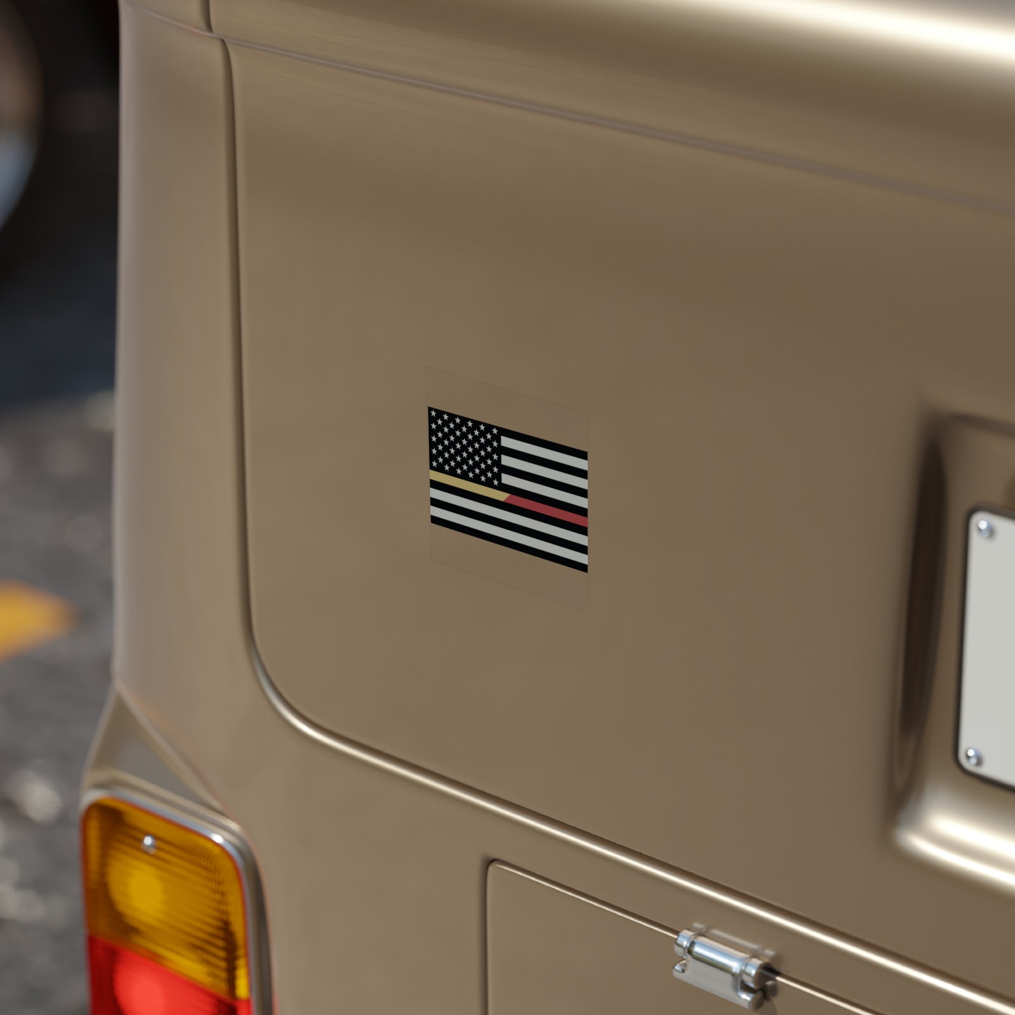 Outdoor Vinyl Flag Sticker