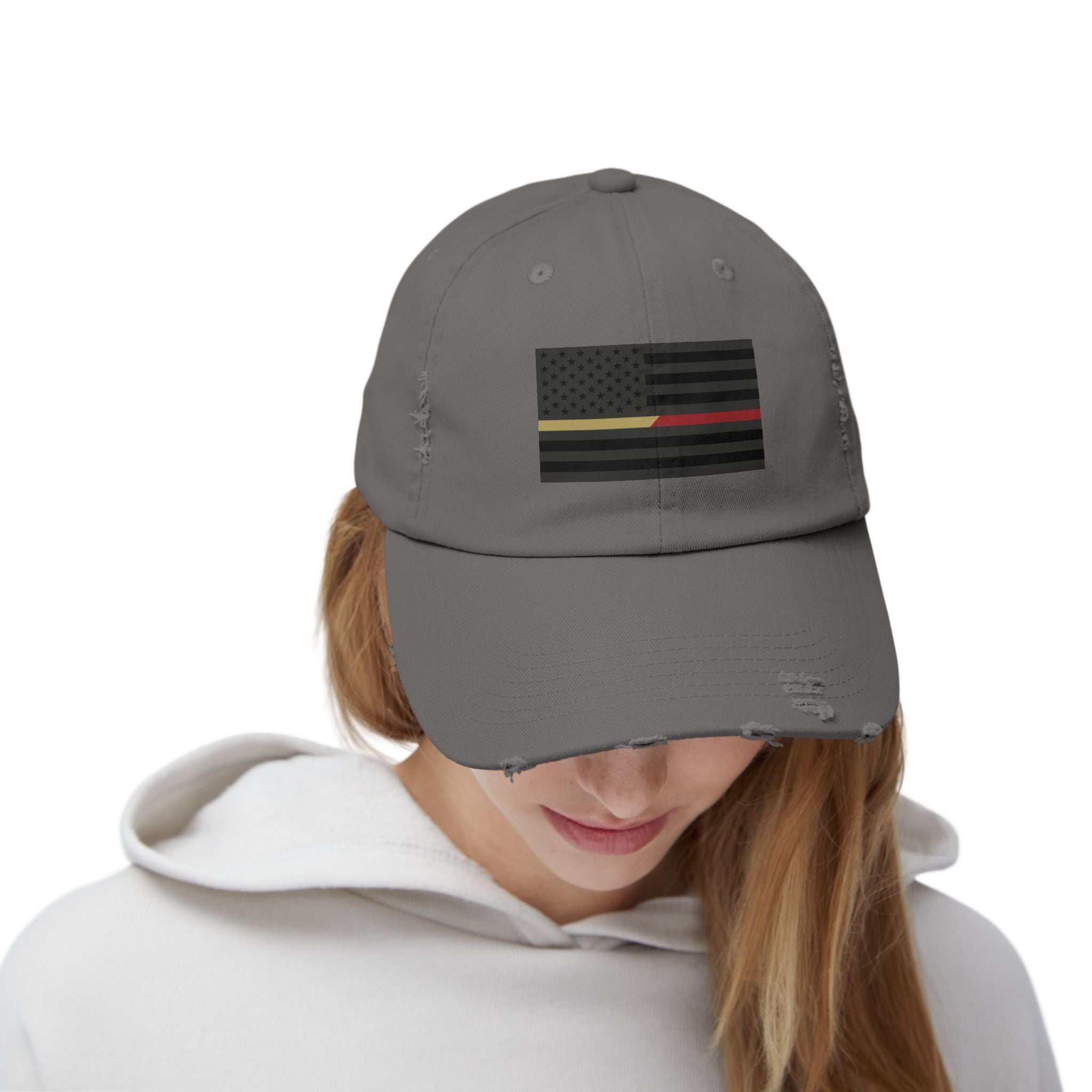 Distressed Flag Cap