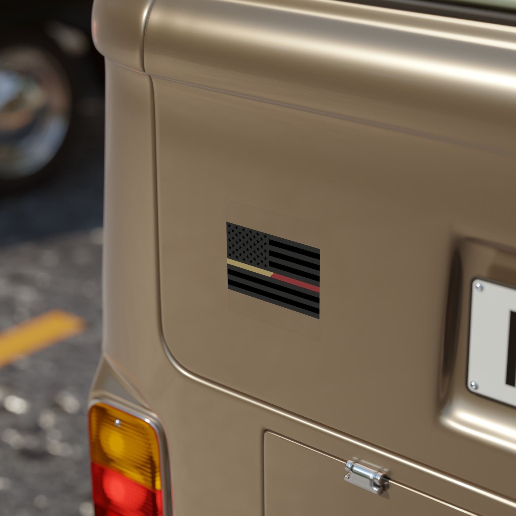 Outdoor Vinyl Flag Sticker