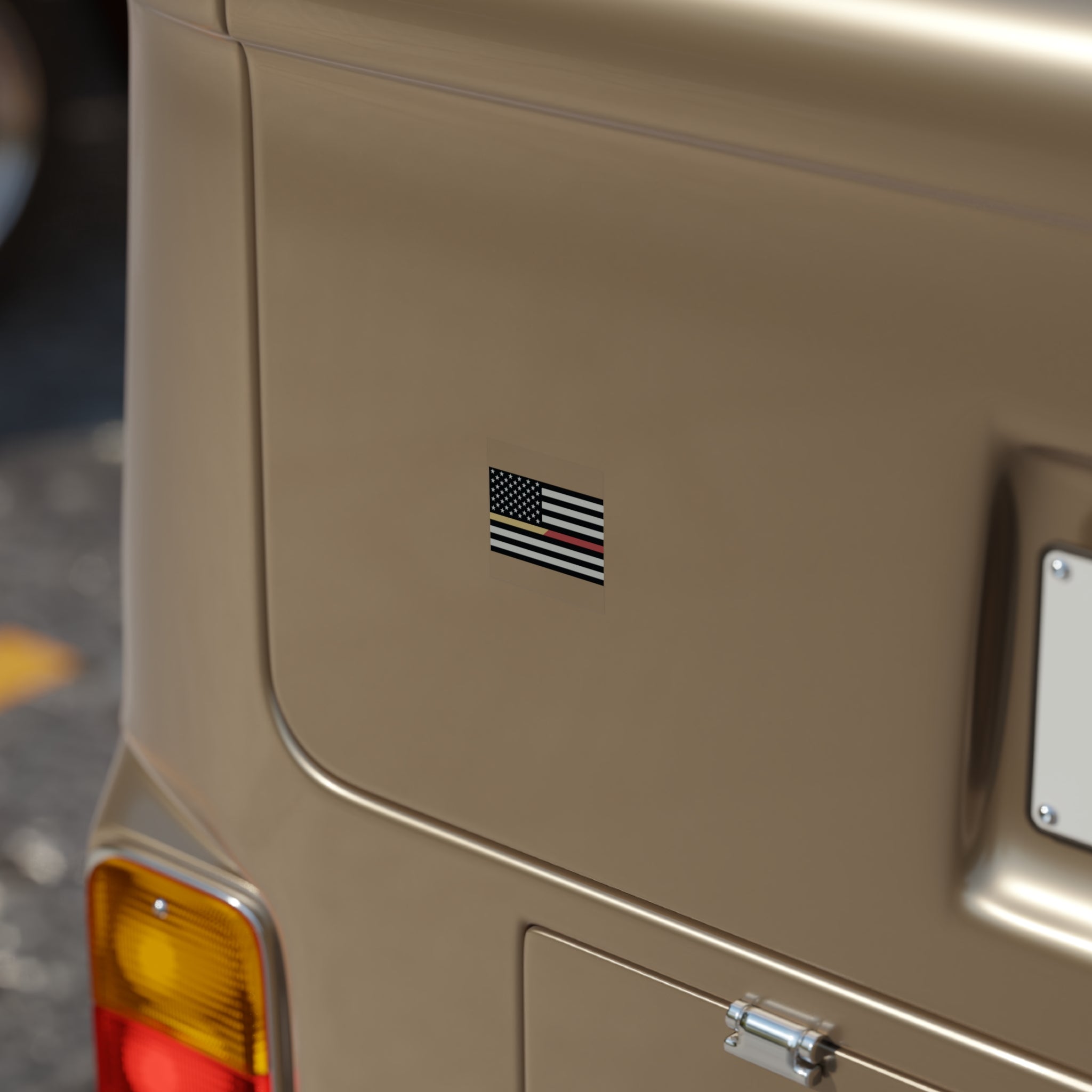 Outdoor Vinyl Flag Sticker