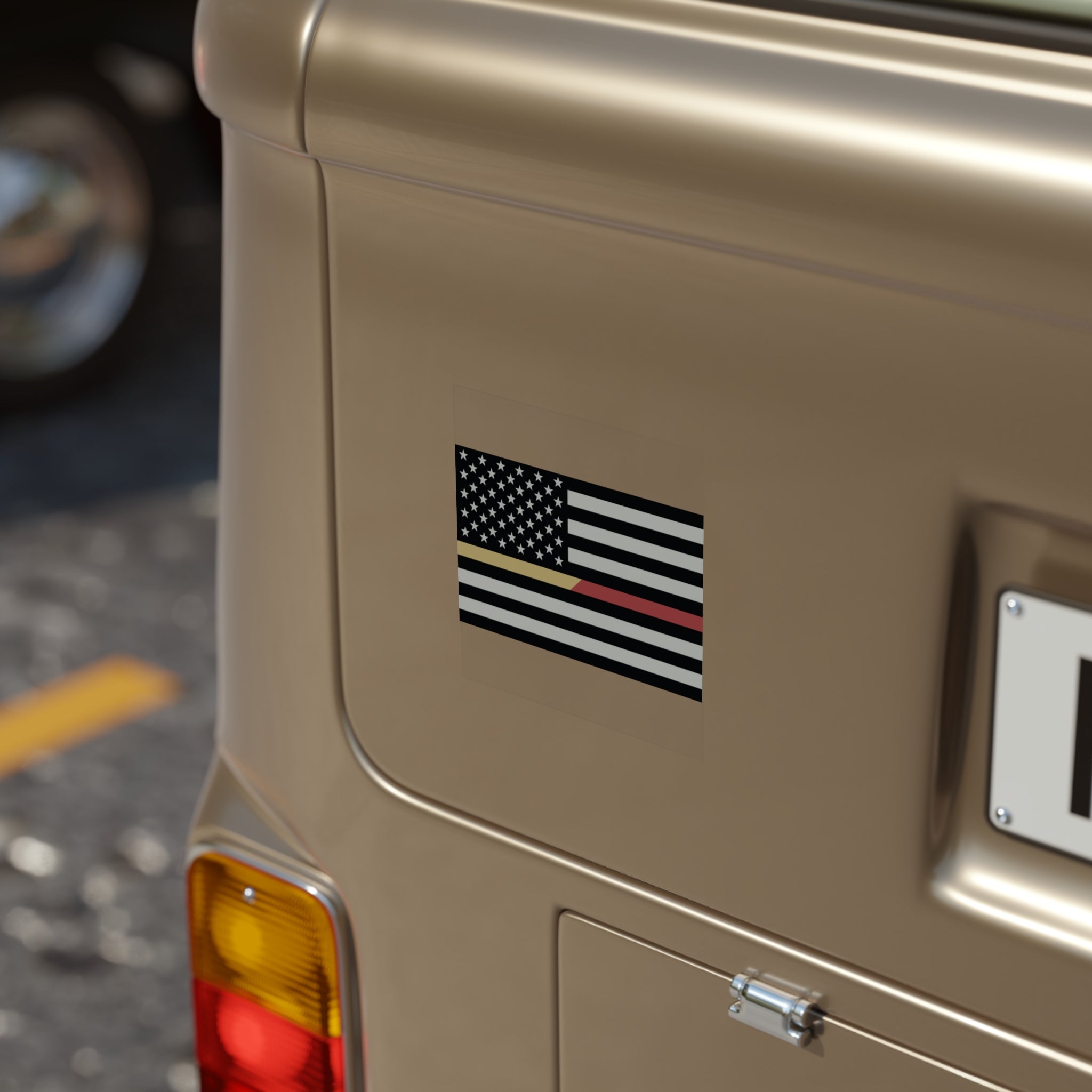 Outdoor Vinyl Flag Sticker